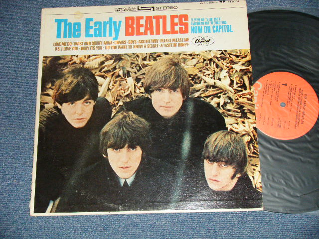 画像1: The BEATLES - THE EARLY BEATLES  ( Matrix # A)  ST-1-2309-B14#5 MASTERED BY CAPITOL     B)  ST-1-2309-A14#3 MASTERED BY CAPITOL )  (Ex/Ex, Ex++) / Late1972 Version US AMERICA "ORANGE Label" STEREO Used LP 