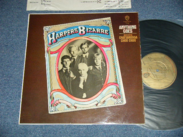 画像1: HARPERS BIZARRE - ANYTHING GOES (Matrix # A) A-1G / B) B-1G) (Ex++/Ex+++) / 1967 UK ENGLAND ORIGINAL 1st Press "GOLD Label" MONO Used LP