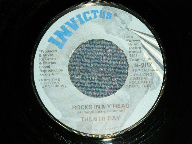 画像1: THE 8TH DAY - ROCKS IN MY HEAD : ENNY-MEENY-MINY-MO (Ex++/Ex++)  / 1971 US AMERICA ORIGINAL Used 7"45 Single 