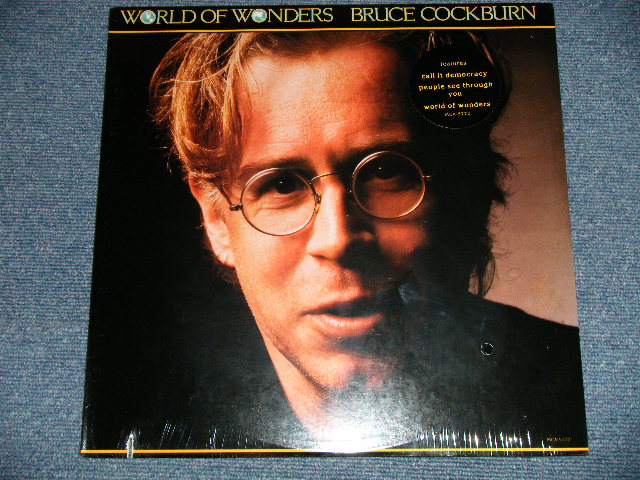 画像1: BRUCE COCKBURN - WORLD OF WONDERS  (SEALED Cut Out LEFT Bottom) / 1986 US AMERICA ORIGINAL "BRAND NEW SEALED" LP 