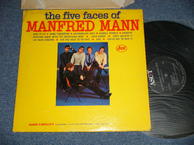 画像1: The MANFRED MANN - THE FIVE FACES OF MANFRED MANN (Ex+/Ex+ )   / 1965 US AMERICA ORIGINAL MONO Used LP