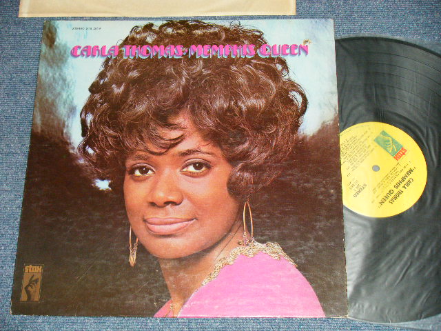 画像1: CARLA THOMAS - MEMPHIS QUEEN (Ex++/MINT-) /1969 US AMERICA ORIGINAL 1st  Press "YELLOW  Label" STEREO  Used LP 