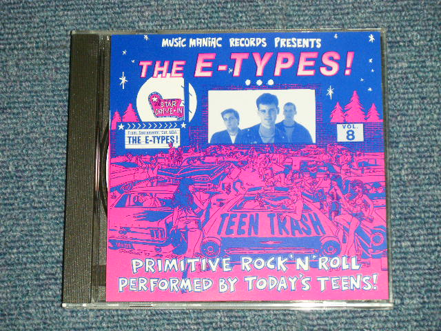 画像1: The E-TYPES -  TEEN TRASH:FROM SACRAMENTO CAL. USA  (MINT-/MINT) / 1992 GERMAN GERMANY  ORIGINAL Used CD