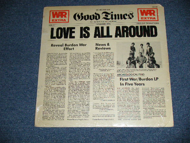 画像1: WAR Featuring ERIC BURDON - LOVE IS ALL AROUND  (SEALED  Cut out)  / 1976  US AMERICA  ORIGINAL "BRAND NEW SEALED"   LP 