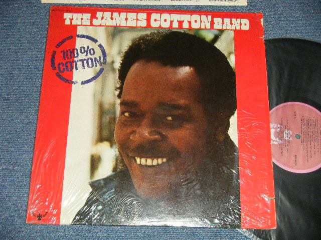 画像1: The JAMES COTTON  BAND - 100% COTTON (Ex++/Ex+++ cut out ) / 1974 US AMERICA ORIGINAL Used LP 