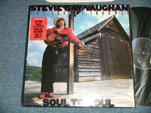 画像1: STEVIE RAY VAUGHAN - SOUL TO SOUL (MATRIX #    A) AL-40036-1A / B) BL-40036-1A )  (MINT-/MINT-) / 1985 US AMERICA  ORIGINAL Used  LP 