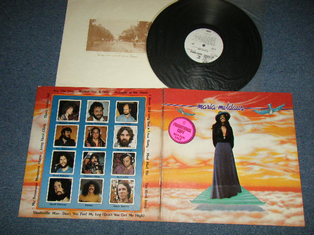 画像1: MARIA MULDAUR - MARIA MULDAUR ( Matrix # A) MS-2148 31626-1B/  B) MS-2148 31627-1B )( Ex+++/Ex+++ B-4,5:Ex)  / 1973 US AMERICA ORIGINAL "White Label PROMO" "with STEREO Credit Label"  Used  LP