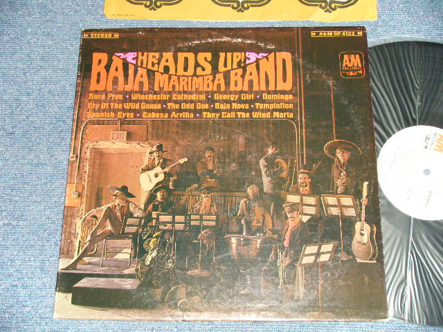 画像1: BAJA MARIMBA BAND -  HEADS UP  (Ex+/MINT-  EDSP)  / 1967 US AMERICA Original "WHITE LABEL PROMO" "STEREO" Used  LP 