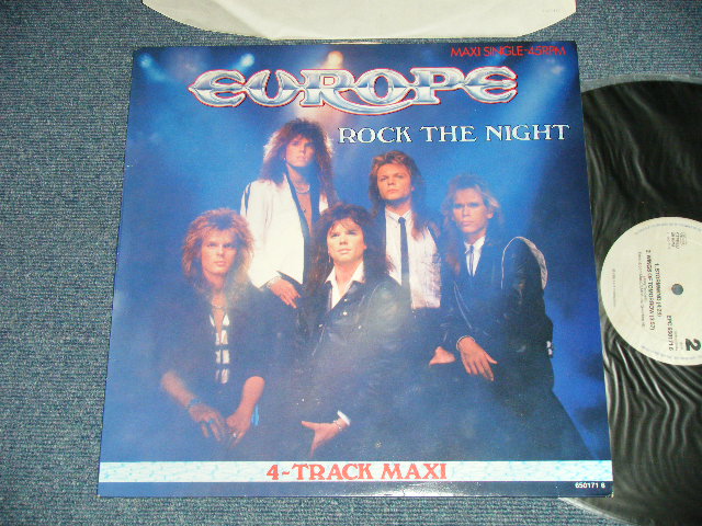 画像1: EUROPE - ROCK THE NIGHT ( Ex++/MINT- )  / 1988 HOLLAND  ORIGINAL Used  12" EP/ 4 Track MAXI 