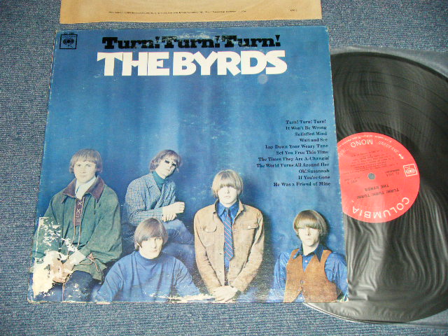 画像1: BYRDS, THE - TURN! TURN! TURN!  (Matrix # A) 1D / B) 1C )( VG++/Ex+++ Looks:Ex+) / 1965 US AMERICA ORIGINAL '360 Sound Label' MONO Used LP 