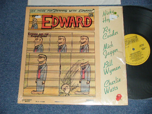 画像1: ROLLING STONES+V.A. (Nicky Hopkins, Ry Cooder, Mick Jagger, Bill Wyman, Charlie Watts ‎) - JAMMING WITH EDWARD! (MINT-/Ex++ Looks:Ex+++ WOL)  / 1972 US AMERICA  ORIGINAL Used LP