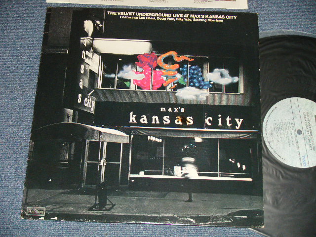 画像1: VELVET UNDERGROUND - LIVE AT MAX'S KANSAS CITY  (Ex++/Ex+++)  /  1972 US AMERICA ORIGINAL Used  LP 