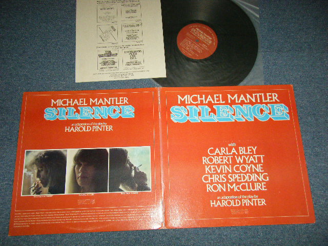 画像1: MICHAEL MANTLER - SILENCE (Jazz Rock/Progre)  (Ex++/MINT-EDSP)  / 1977 US AMERICA ORIGINAL Used LP 