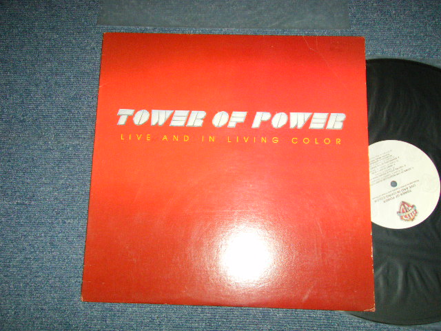 画像1: TOWER OF POWER -  LIVE AND IN LIVING COLOR (Matrix # A) BS-1-2924-WW 2  B) BS-2-2924-WW 5   )  (Ex+/MINT-)  / 1982 Version? US AMERICA 3rd Press "White Label" Used LP   
