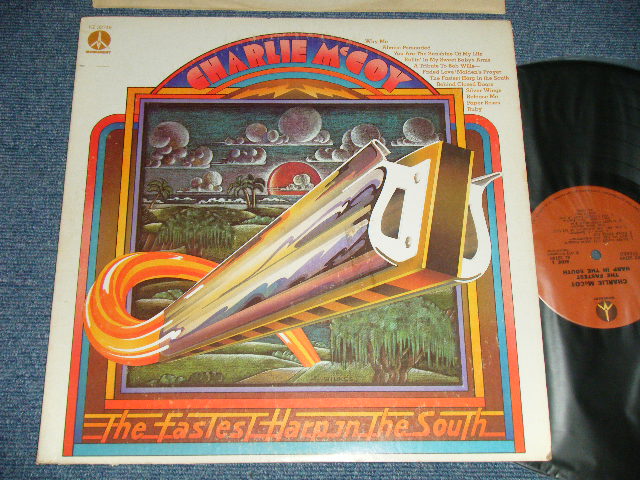 画像1: CHARLIE McCOY - THE FASTEST HARP IN THE SOUTH (Ex+/MINT-))  / 1973 US AMERICA ORIGINAL  Used LP 