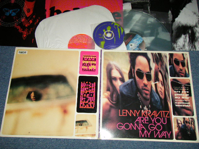 画像1: LENNY KRAVITZ - ARE YOU GONNA GO MY WAY (Ex++/Ex++ Looks:MINT-) / 1993 US AMERICA ORIGINAL "CLEAR WAX Vinyl"  Used  LP+CD