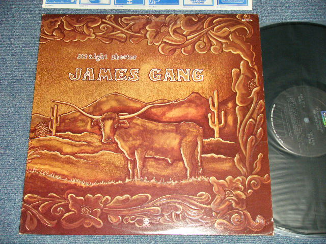 画像1: JAMES GANG - STRAIGHT SHOOTER  (Ex+++/MINT-) / 1972 US AMERICA ORIGINAL 1st Press"EMBOSSED Cover" "BLACK Label" Used LP 