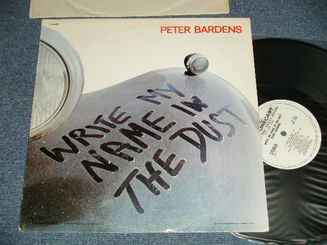 画像1: PETER BARDENS - WRITE MY NAME IN THE DUST ( Ex++/Ex+++ STMPOBC) / 1971  US AMERICA ORIGINAL "WHITE LABEL PROMO"  Used LP