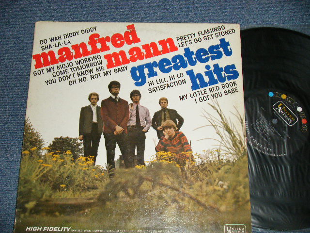 画像1: The MANFRED MANN - GREATEST HITS (Ex/Ex+++)   / 1966 US AMERICA ORIGINAL MONO Used LP