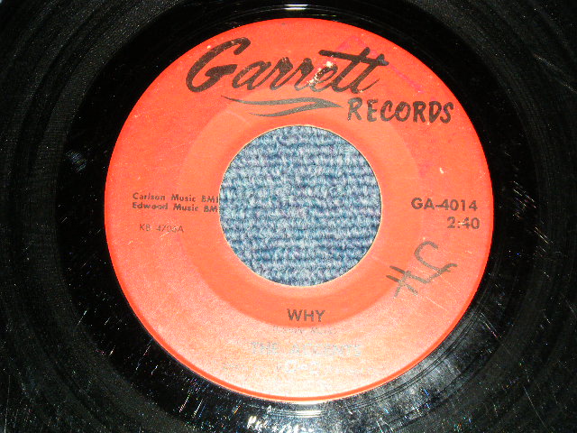 画像1: The ACCENTS - A)WHY B) ROAD RUNNER (VG+++ Looks:VG+ TEAROL)  / 1965 US AMERICA ORIGINAL Used  7" Single