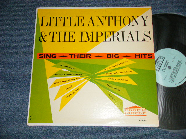 画像1: LITTLE ANTHONY & THE IMPERIALS - SING THEIR BIG HITS (Ex++/Ex++)  / 1964 US AMERICA ORIGINAL MONO Used LP 