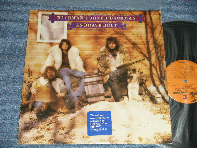 画像1: BACHMAN-TURNER OVERDRIVE BTO (of The GUESS WHO, RANDY BACKMAN)-  AS BRAVE BELT (Ex++/Ex++) / 1972  US AMERICA ORIGINAL 1st Press "BROWN with STEREO Label"  Used LP 