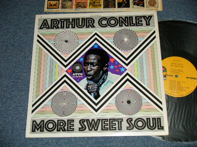 画像1: ARTHUR CONLEY - MORE SWEET SOUL( Matrix #   A)ST C 681515-1A  CT T     B)ST C 681516-1A  CT T ) (Ex++/Ex+++ EDSP, BB) / 1969 US AMERICA ORIGINAL 1st pres "sYELLOW with 1841 Broadway credit Label"  Used LP