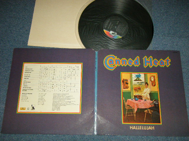 画像1: CANNED HEAT - HALLELUJAH  (Ex+++/Ex+++ Cut Out) / 1968 US AMERICA ORIGINAL Used LP