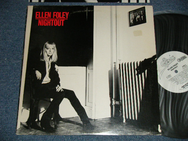 画像1: ELLEN FOLEY - NIGHTOUT (Ex+/MINT-)   / 1979 US AMERICA ORIGINAL "WHITE LABEL PROMO"  Used LP 