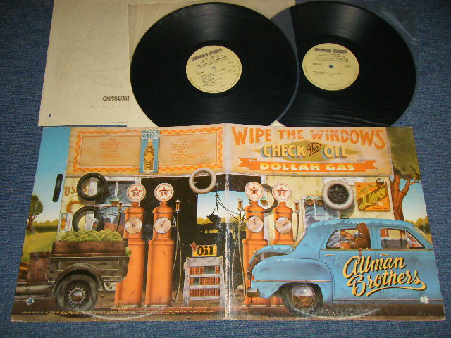 画像1: THE ALLMAN BROTHERS BAND - WIPE THE WINDOWS CHECK THE OIL DOLLAR GAS ( Ex+/Ex+++ D-2:EX++  BB) / 1976 US AMERICA ORIGINAL Used 2-LP's