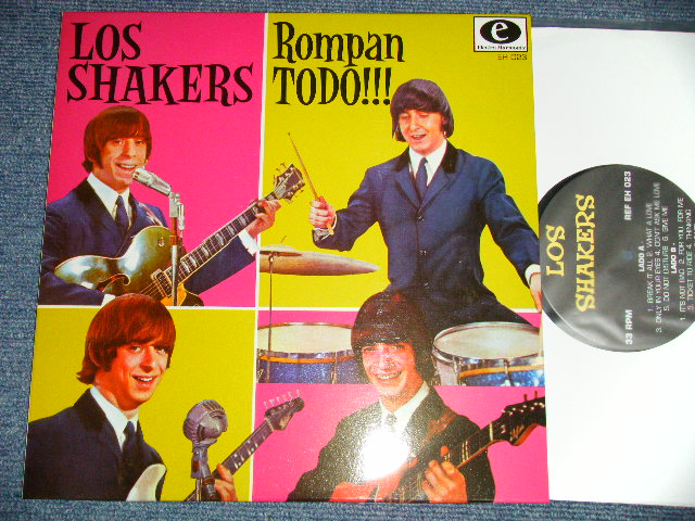 画像1: LOS SHAKERS - BOMPAN TODO!!! (MINT/MINT) / 2004 SPAIN REISSUE Used 10" LP 