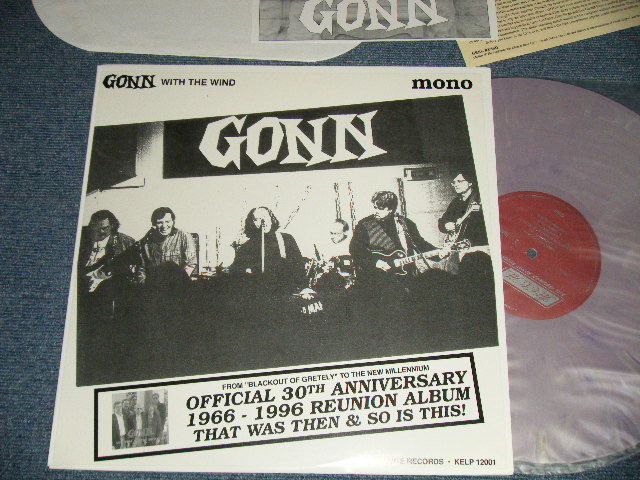 画像1: GONN - GONN WITH THE WIND  (NEW) / 2001  US AMERICA  "Limited Marble PURPLE WAX" "Limited # 030 of 500 Copies "BRAND NEW"   LP 
