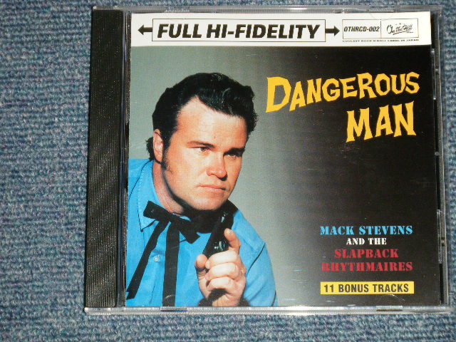 画像1: MACK STEVENS AND THE SLAPBACK RHYTHMIRES - DANGEROUS MAN  (NEW) /  1997 ORIGINAL "Brand New"  CD  