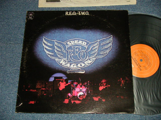 画像1: R.E.O. REO SPEEDWAGON -  R.E.O./T.W.O. (Ex++/MINT-) / 1973 US AMERICA ORIGINAL "ORANGE Label" Used LP 