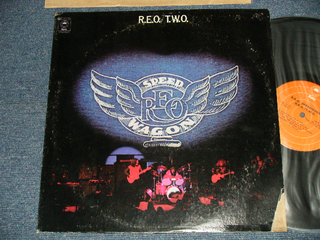 画像1: R.E.O. REO SPEEDWAGON -  R.E.O./T.W.O. (VG++, Ex/Ex+++ TEAROFC) / 197 US AMERICA ORIGINAL "ORANGE Label" Used LP 