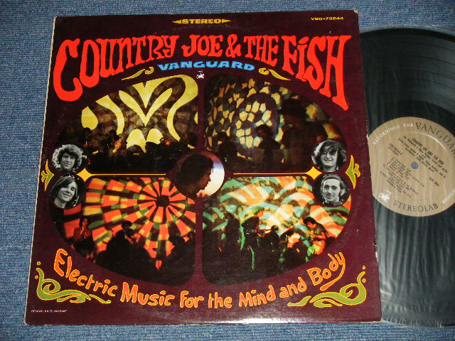 画像1: COUNTRY JOE And The FISH - ELECTRIC MUSIC FOR THE MIND AND BODY  ( Matrix #   A) VSD 79244 A1   B) VSD 79244 B2           HAND WRITING   )  (Ex++/Ex+++ A-3,5:Ex  EDSP)  / 1968 US AMERICA ORIGINAL 1st press "BRONZE with SILVER GRAY Print Label" Used LP 