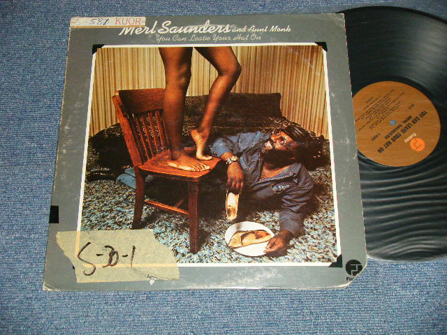 画像1: MERL SAUNDERS - YOU CAN LEAVE YOUR HAT  (Ex+/MINT- TAPEOFCBB) / 1976 US AMERICA ORIGINAL Used LP 