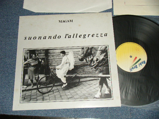 画像1: MAGAM - SUONANDO L'ALLEGREZZA  ( Ex+++/MINT) / 1988 ITALY ITALIA  US AMERICA ORIGINAL Used LP 