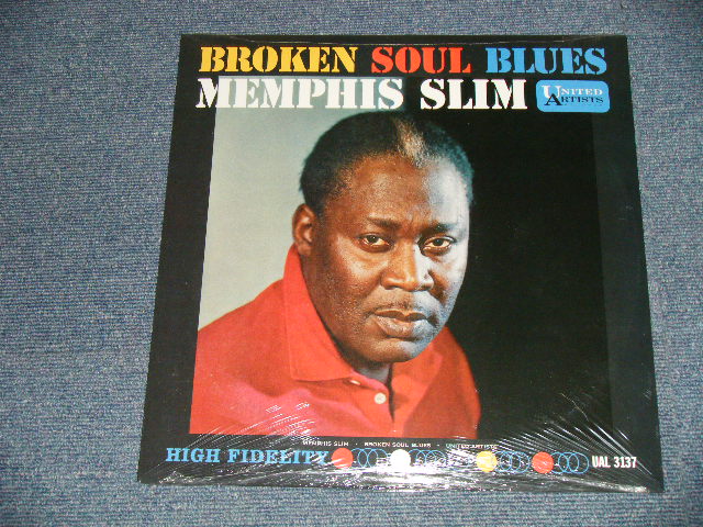 画像1: MEMPHIS SLIM - BROKEN SOUL BLUES ( SEALED ) / US AMERICA  REISSUE "BRAND NEW SEALED" LP 