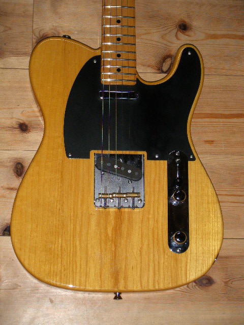 画像: FENDER JAPAN フェンダー・ジャパン 2013 Reissue of 1952 Vintage  TELECASTER  / 2013? JAPAN REISSUE RELEASE of 1952 Model NATURAL Color  with MINUS SCREW BIS + GIG BAG 