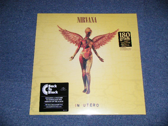 画像1: NIRVANA - IN UTERO  (SEALED)  / 2008 Version EU EUROPE REISSUE  "180 Gram Heavy Weight" "BRAND NEW SEALED" LP