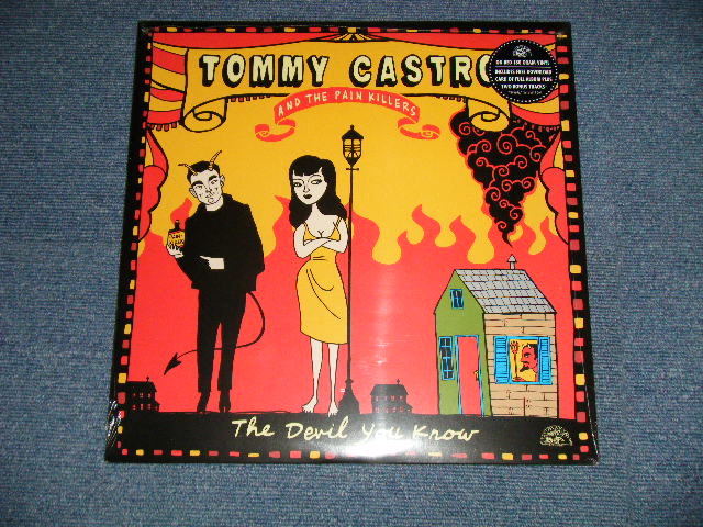 画像1: TOMMY CASTRO  And The Pain Killers - The Devil You Know(  SEALED) /  2014 US AMERICA ORIGINAL"Red Translucent Vinyl" "180 gram Heavy Weight"  "BRAND NEW SEALED" LP