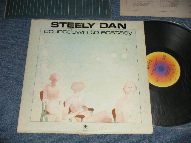 画像1: STEELY DAN - COUNTDOWN TO ECSTASY : With SONG SHEET (  Matrix #   A) AB 779-A  K  (26)  B) AB-779-B  K (11)  　) (Ex/Ex+++ A-1:Ex-  EDSP, )  / 1974 Version US AMERICA 2nd Press "MULTI Color TARGET Label" Used LP 