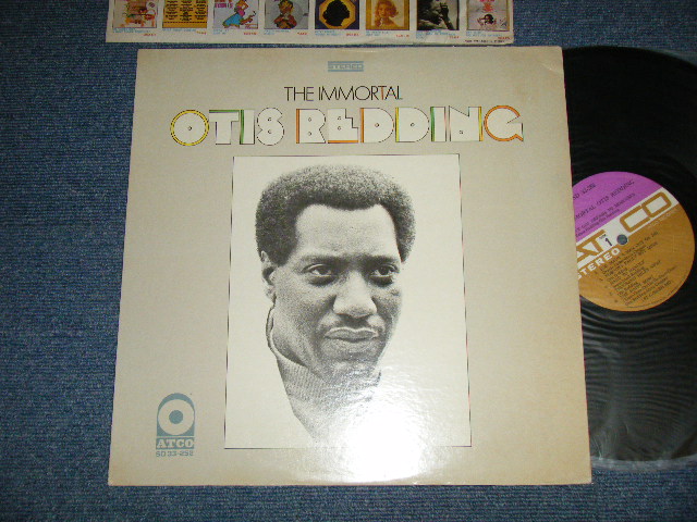 画像1: OTIS REDDING - THE IMMORTAL  (Ex+++/Ex++ EDSP) / 1968 US AMERICA ORIGINAL "PURPLE & BROWN  Label"  Used  LP