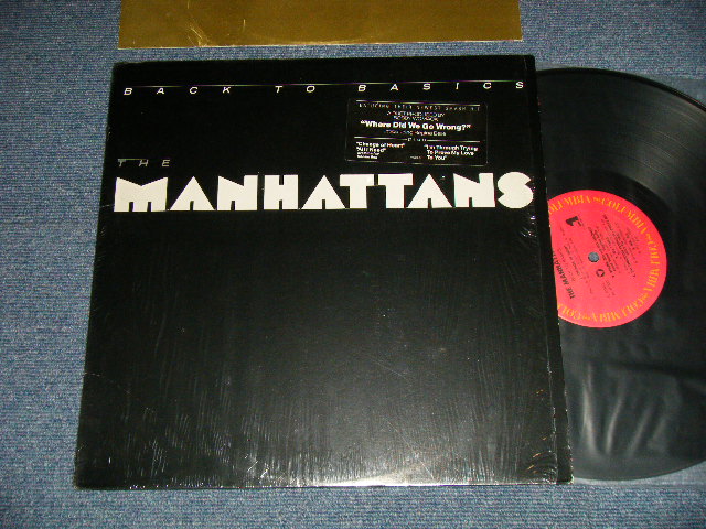 画像1: MANHATTANS - BACK TO BASIC  (MINT-/MINT- w/TITLE seal)  / 1986 US AMERICA  ORIGINAL  Used LP 