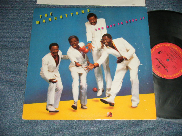 画像1: MANHATTANS - TOO HOT TO STOP IT? (Ex++/MINT-)  / 1985 US AMERICA  ORIGINAL  Used LP 