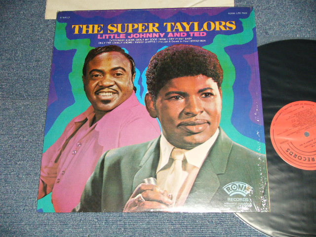 画像1: LITTLE JOHNNY AND TED TAYLOR - THE SUPER TAYLORS (MINT-/MINT- BB ) /  1973 US AMERICA ORIGINAL Used LP