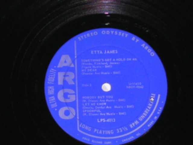 画像: ETTA JAMES - ETTA JAMES / 1962 US ORIGINAL STEREO LP 
