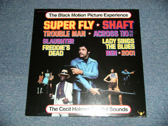 画像1: The CECIL HOLMES SOULFUL SOUNDS - THE BLACK MOTION PICTURE EXPERIENCE  THE (SEALED) / US AMERICA REISSUE  "BRAND NEW SEALED"  LP 