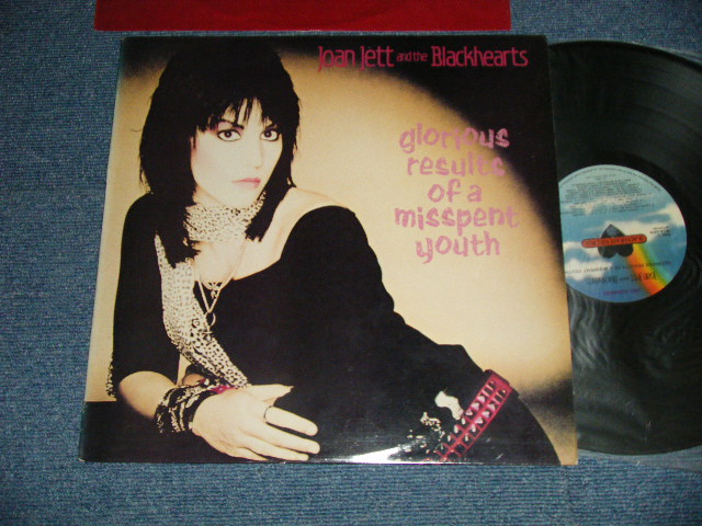 画像1: JOAN JETT and BLACKHEARTS - GLORIOUS RESULTS OF A MISSPENT YOUTH (Ex++/MINT-)  / 1984 US AMERICA ORIGINAL Used LP